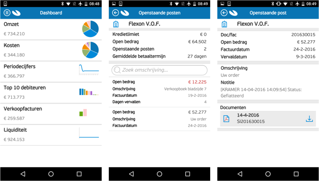 AccountView Contact App