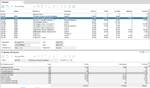 Projectoverzicht engineering
