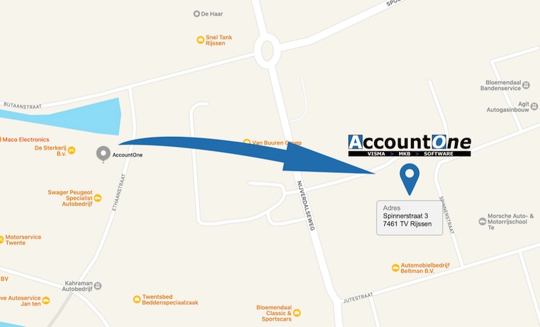 AccountOne is verhuisd